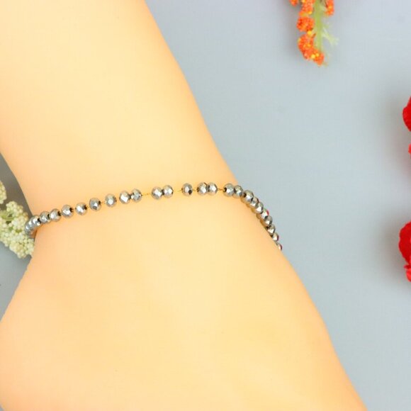 Handmade Anklet – A Stylish Choice for Women, Thoughtful Gift Idea, EVCH1217 - Picture 3 of 9